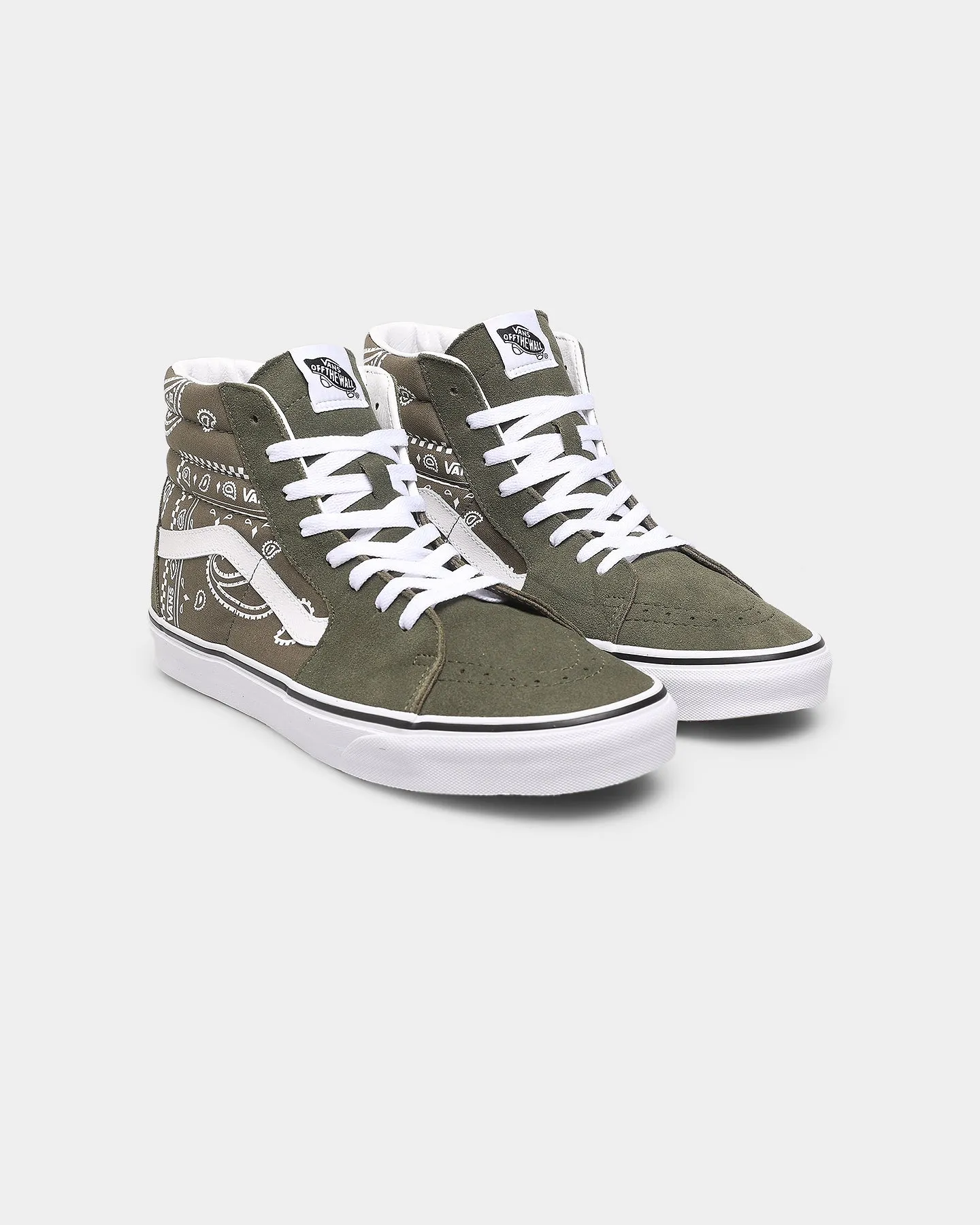 Vans SK8-HI 'Peace Paisley' Grape Leaf/True White Comfort Cushion