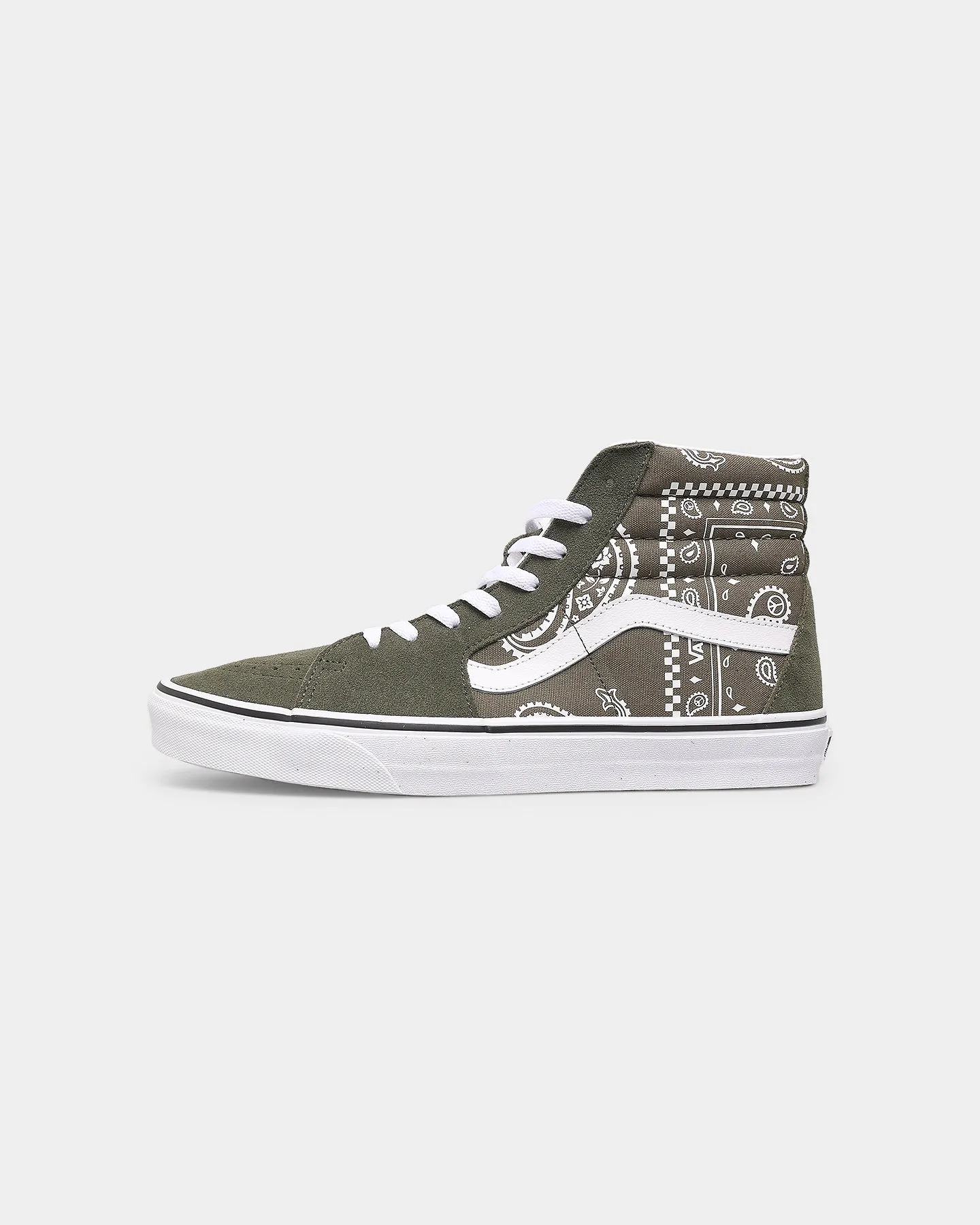 Vans SK8-HI 'Peace Paisley' Grape Leaf/True White Breathable Road Trip