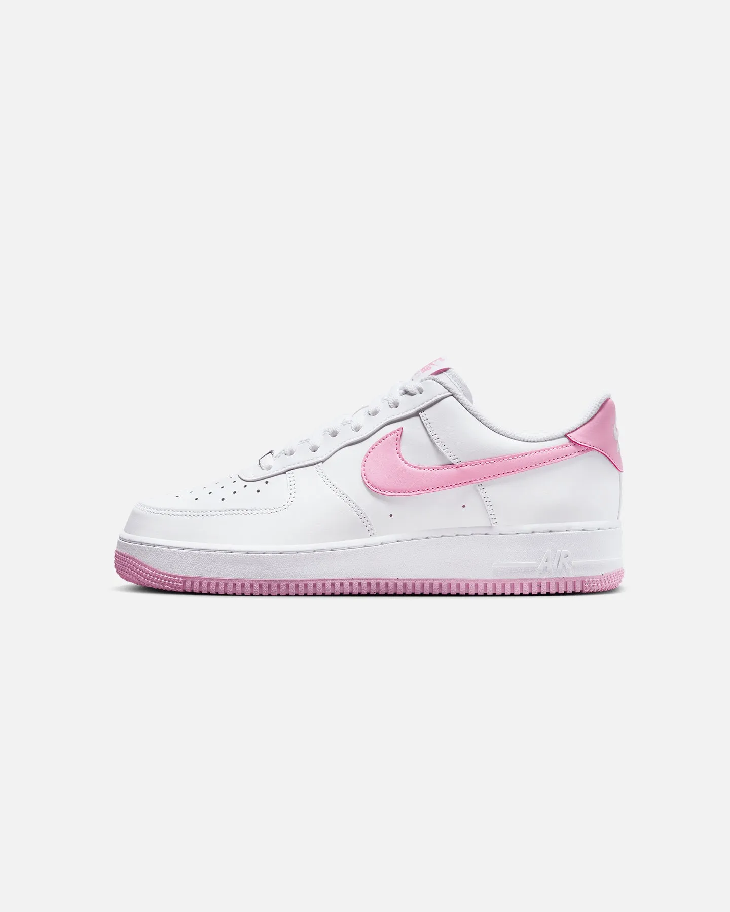 Nike Air Force 1 '07 Essentials White/Pink Rise Corner Style Slip Resistant All Weather