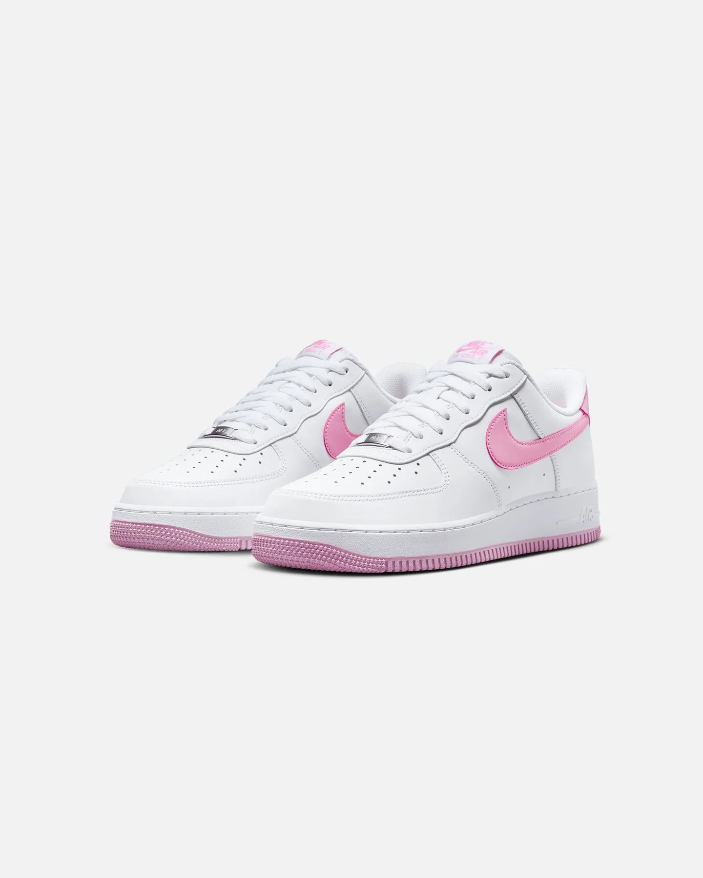 Satin Glow Nike Air Force 1 '07 Essentials White/Pink Rise