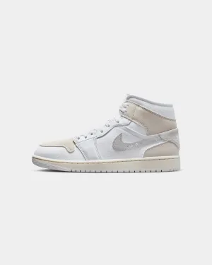 Jordan Air Jordan 1 Mid SE Craft "Light Orewood Brown" White/Light Orewood Brown Anti Odor