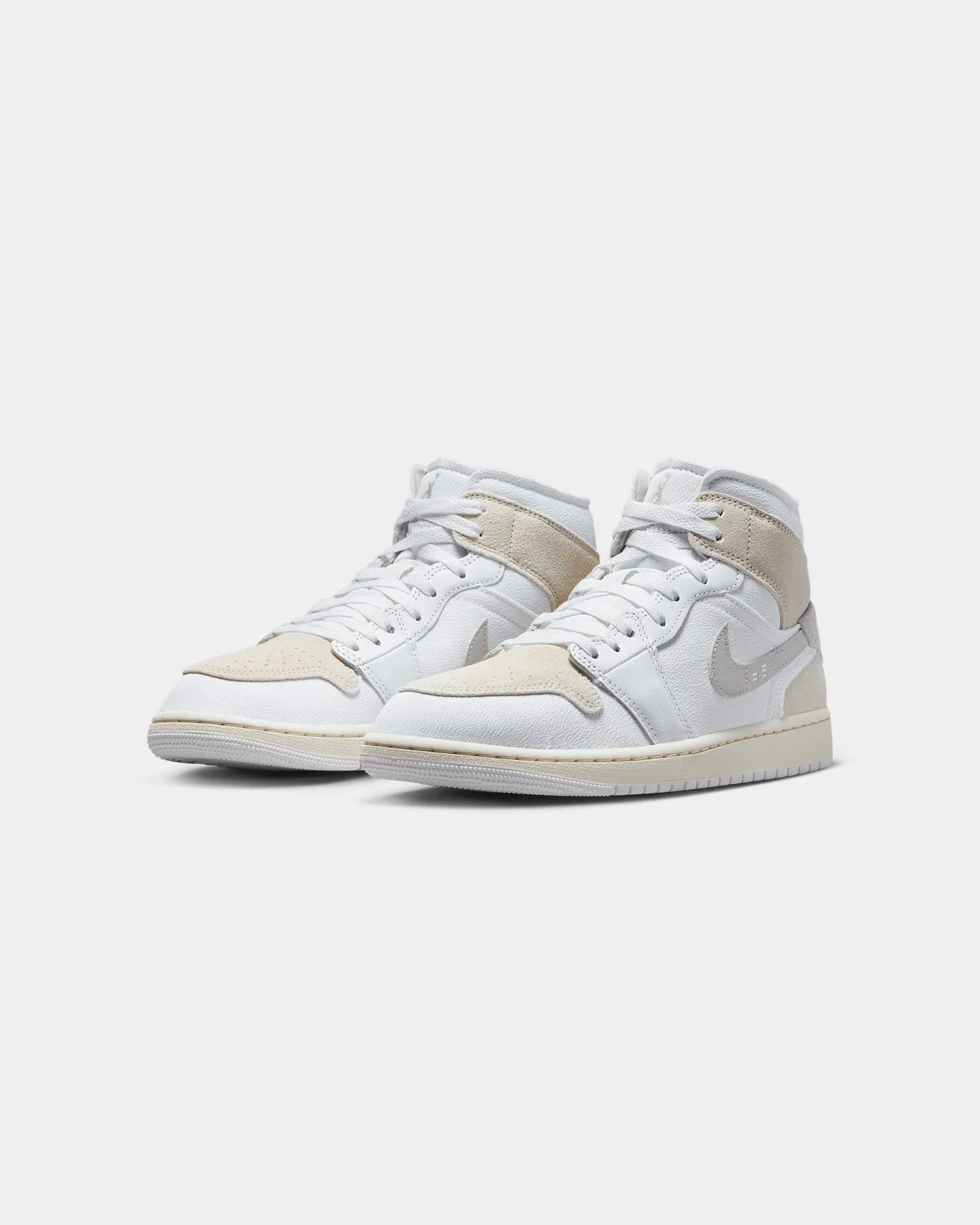 Jordan Air Jordan 1 Mid SE Craft "Light Orewood Brown" White/Light Orewood Brown Sky Light Comfort Enhancement