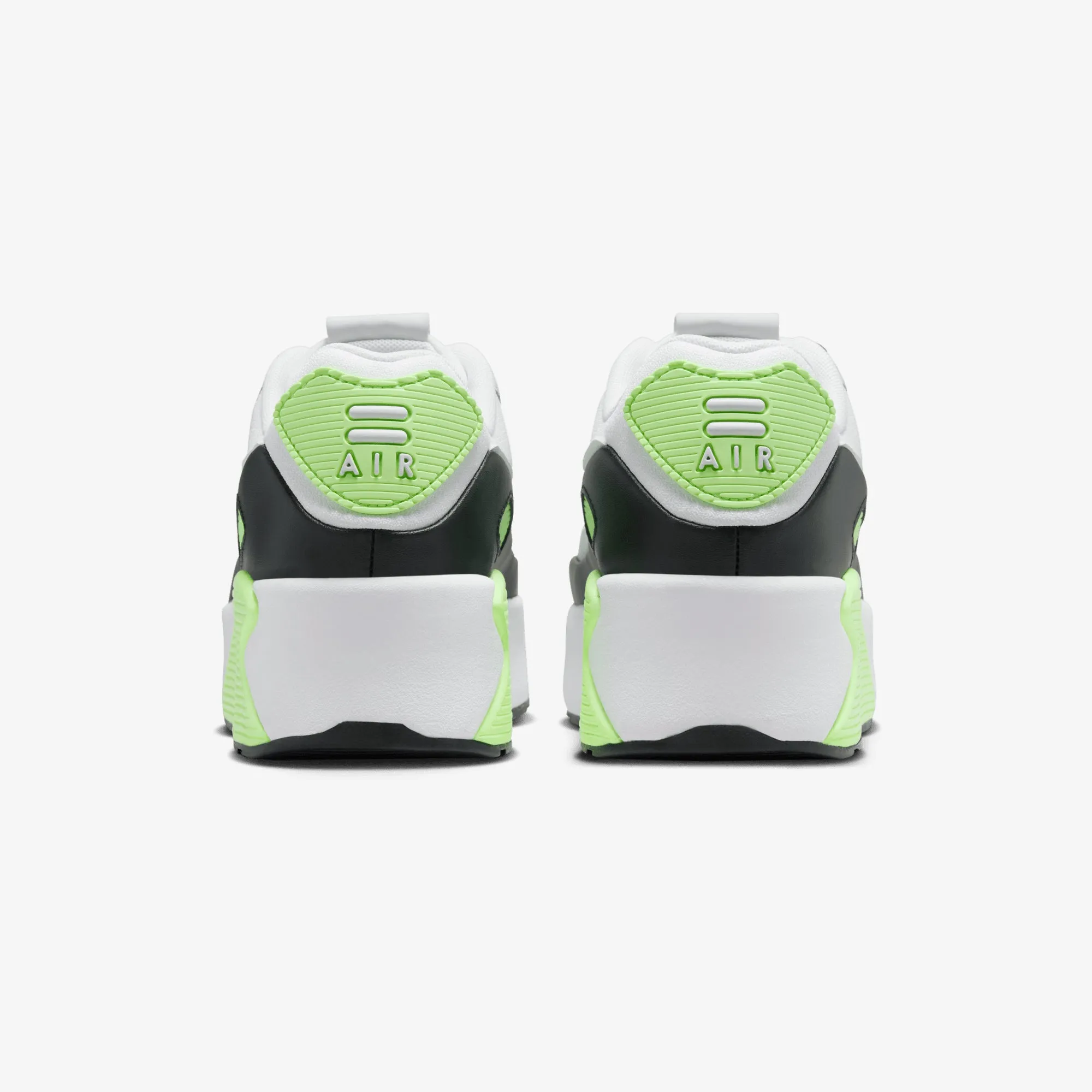 Nike | AIR MAX 90 LV8 { PHOTON DUST/WHITE-LIME BLAST-BLACK Low Profile Cushioning