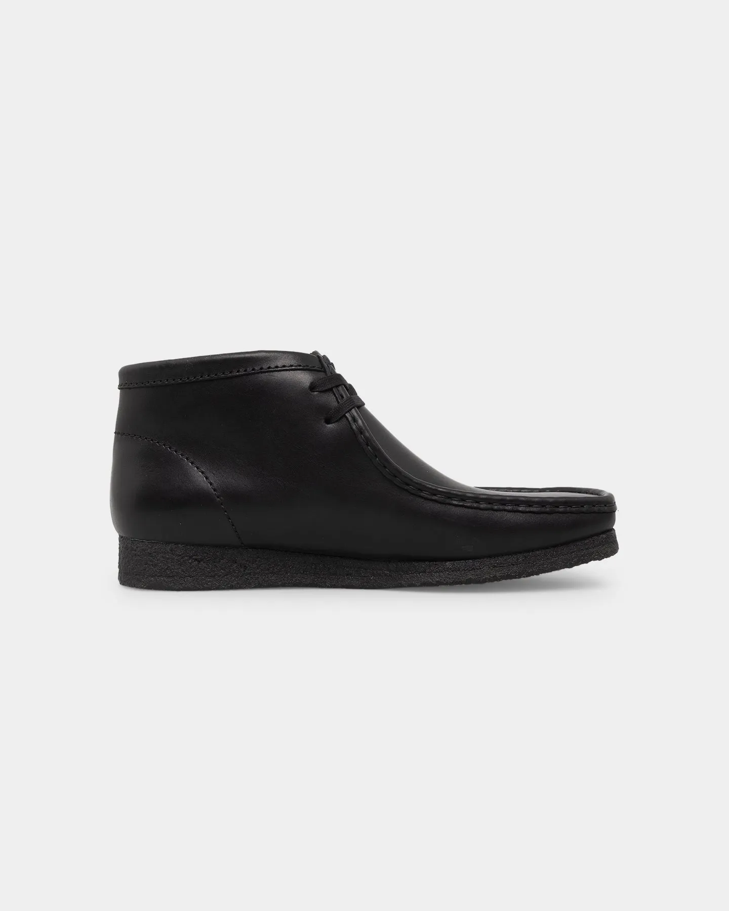 Torsion control Clarks Originals Wallabee Boot (M) Black Leather