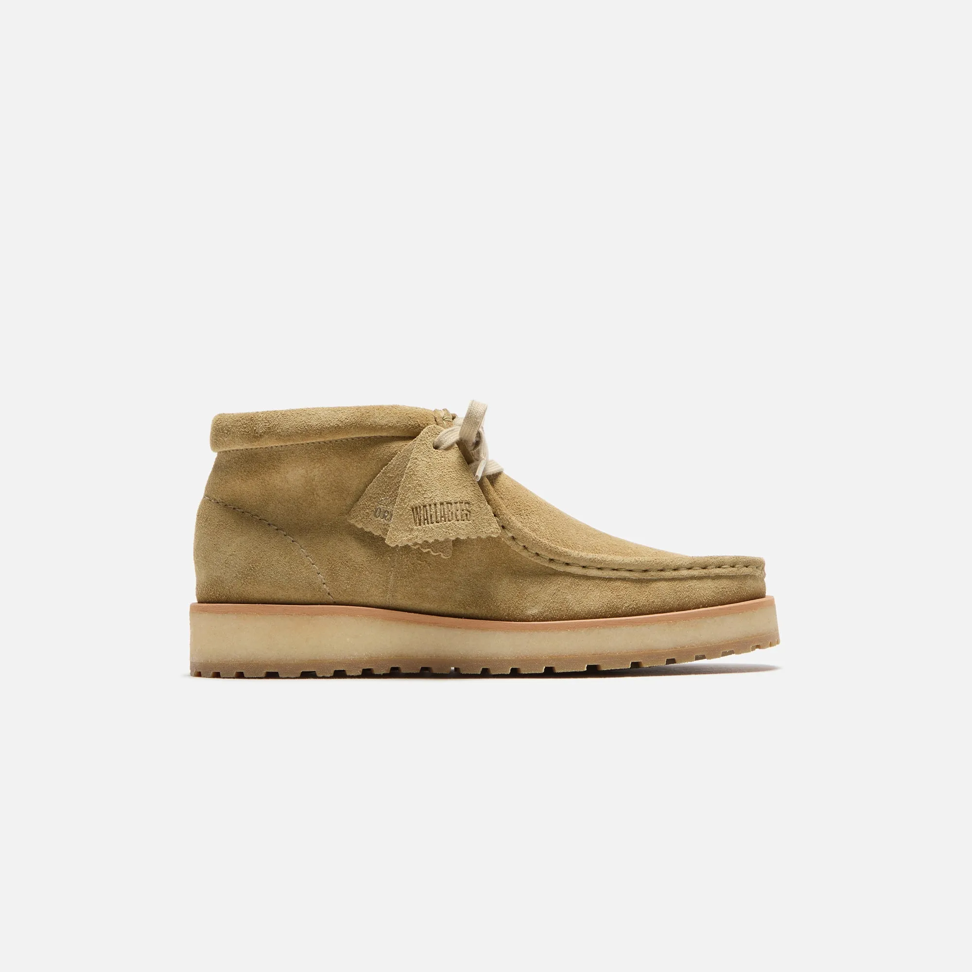 Simple Fit Clarks Wallabee Scout - Dark / Sand / Suede