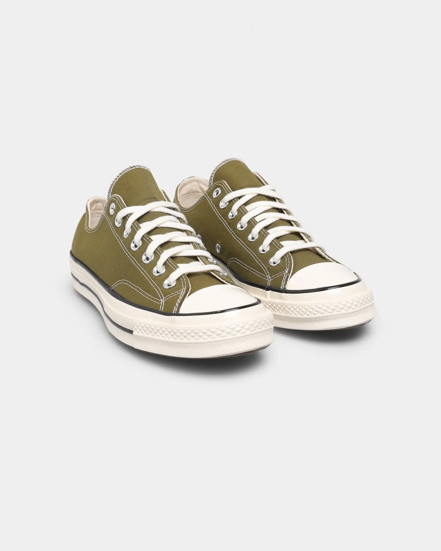 Converse Chuck Taylor All Star 70 Recycled Canvas Dark Moss/Egret construction Teen Fun