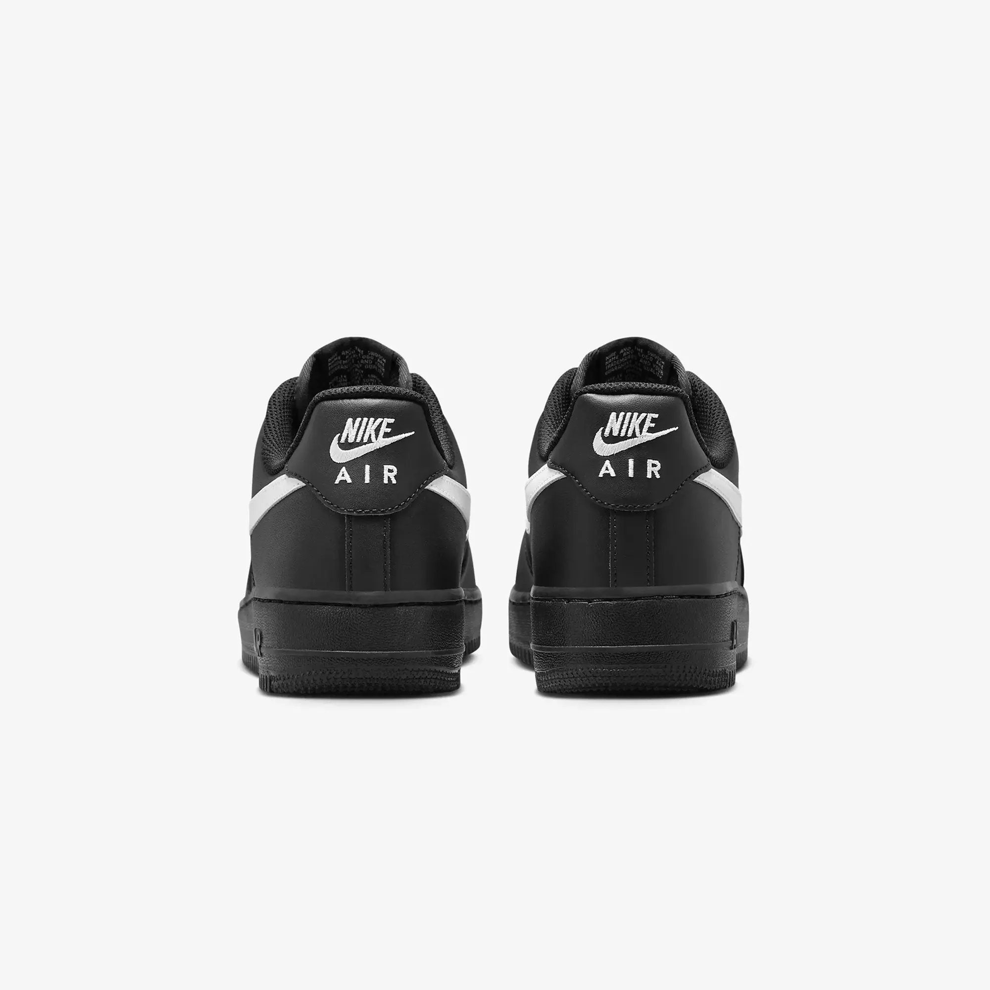 Chill Mode NIKE | AIR FORCE 1 '07 { BLACK/WHITE-BLACK