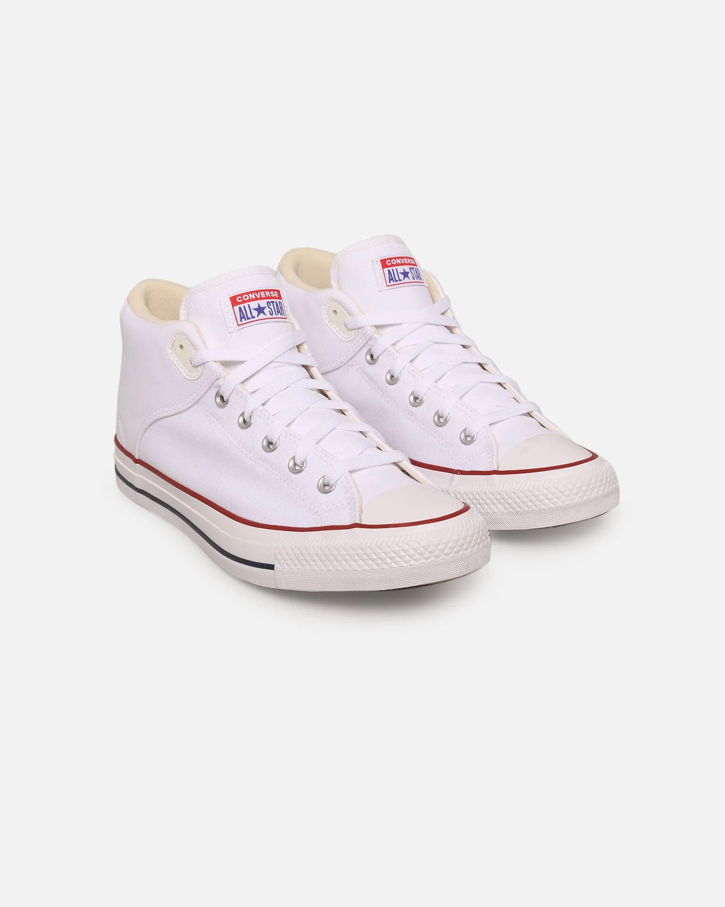 Concert Mood Durable Material Converse Chuck Taylor All Star Tremont Street Mid White