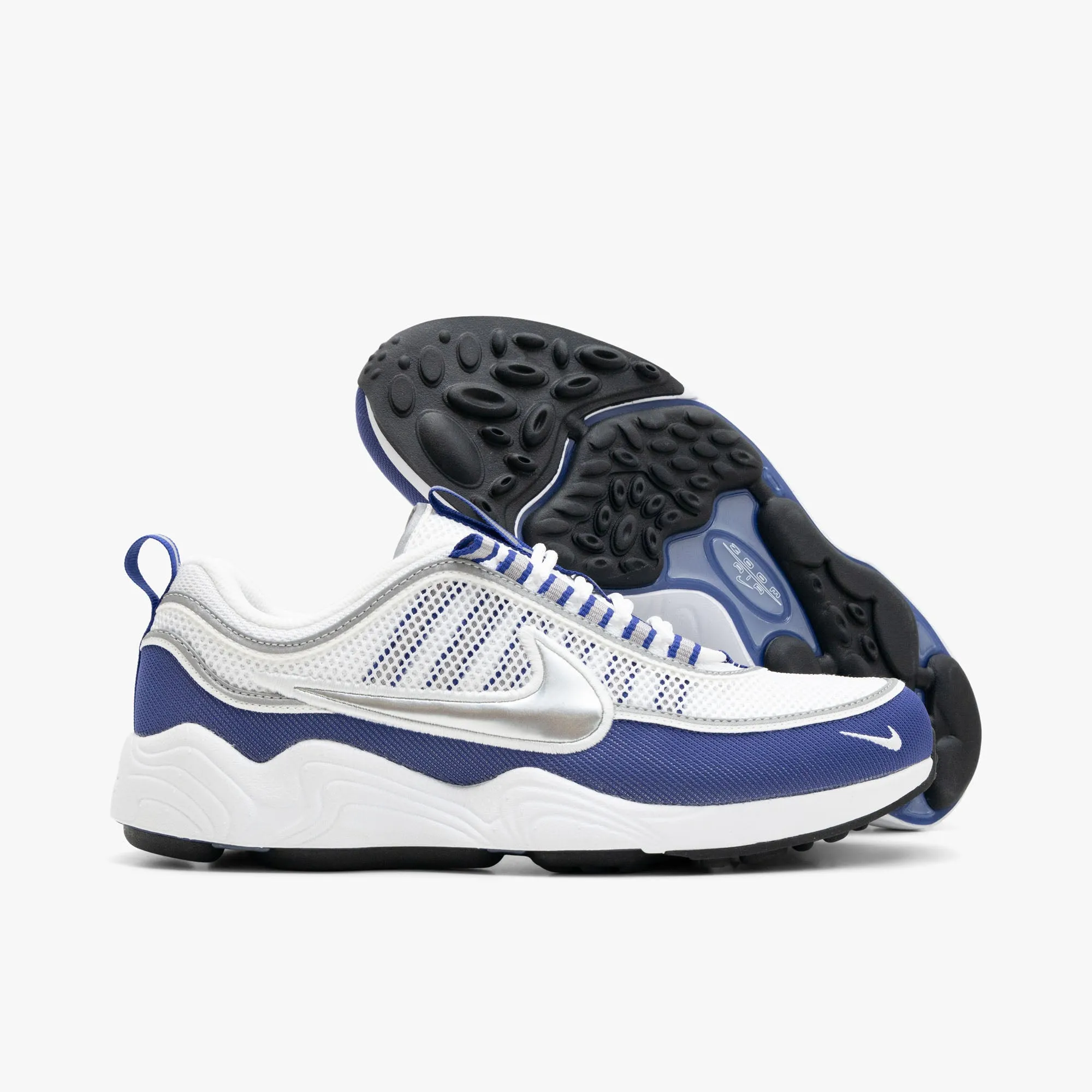 Soft Base Nike Air Zoom Spiridon SP White / Metallic Silver - Light Concord