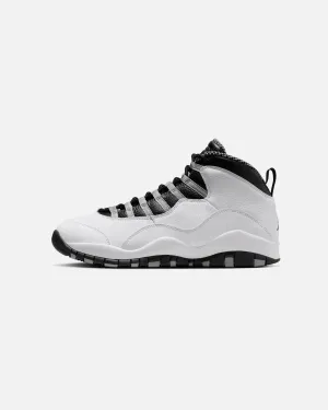 Jordan Air Jordan 10 Retro "Steel" White/Black Mono Style