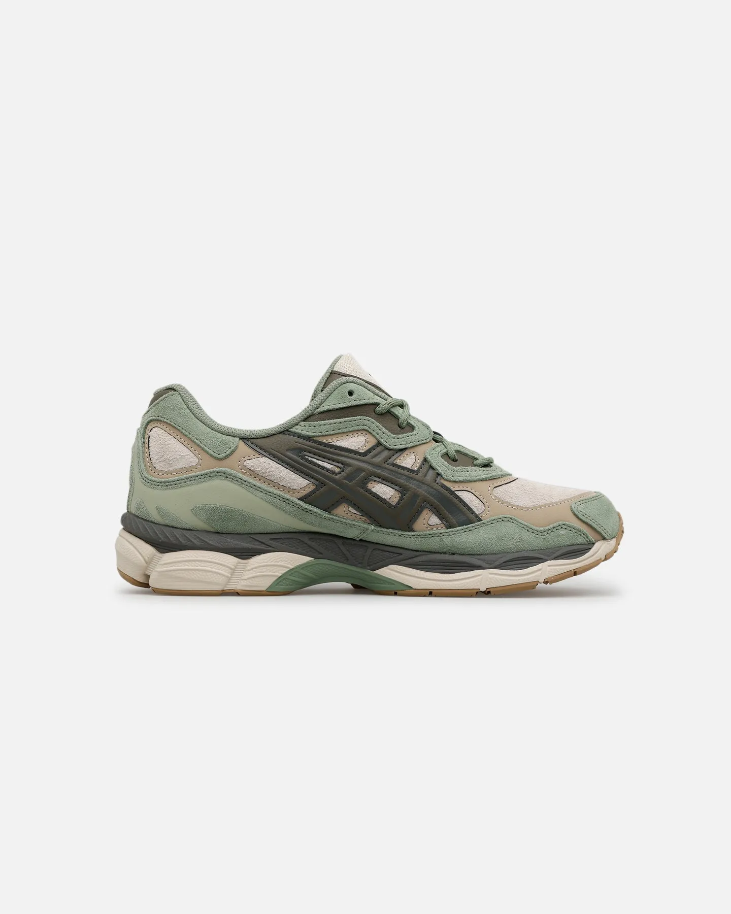 Asics Gel-NYC 'Hairy Suede' Olive Breathable Material