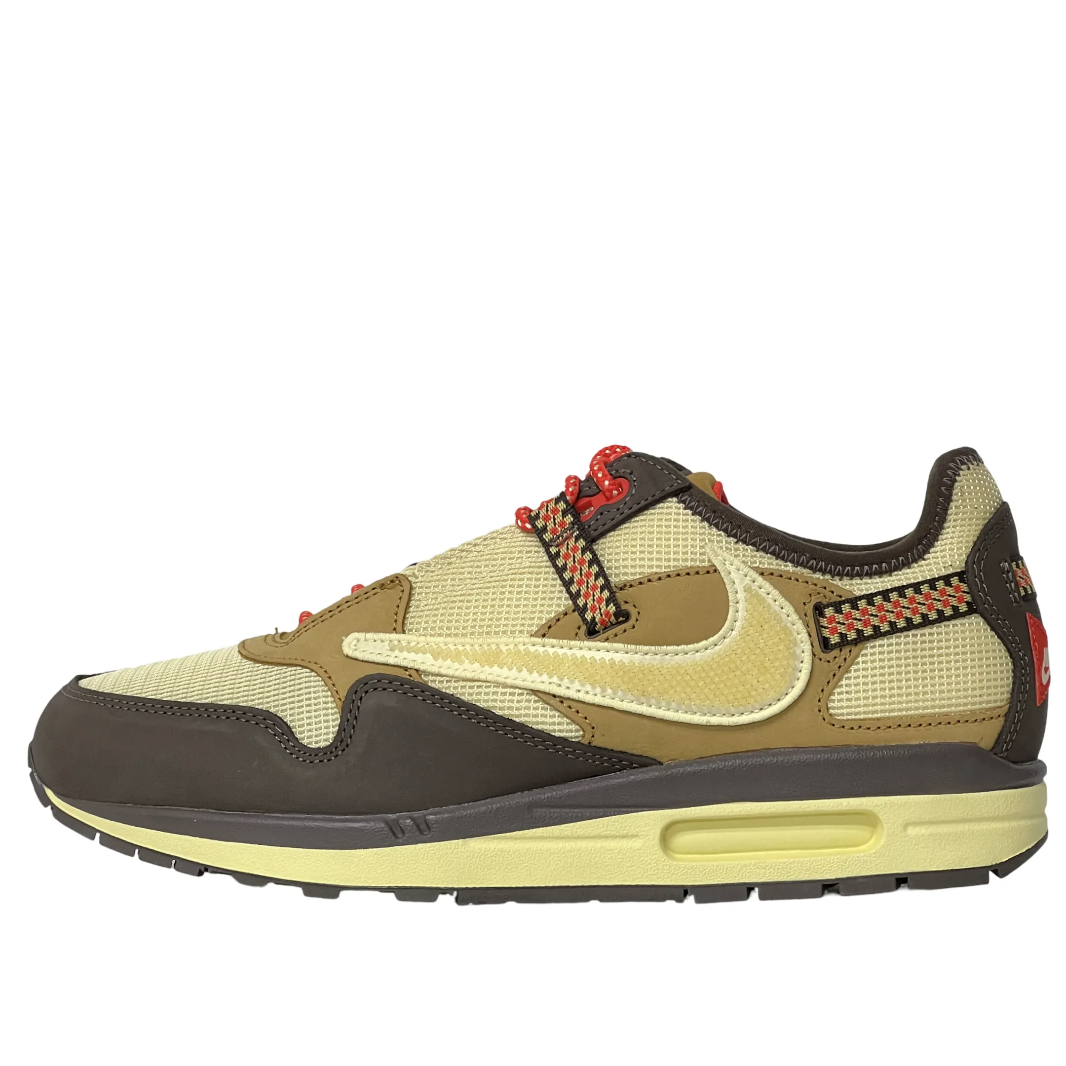 Nike Air Max 1 Travis Scott Baroque Brown Wicking Inner Sleeve Impact Dispersion Layer