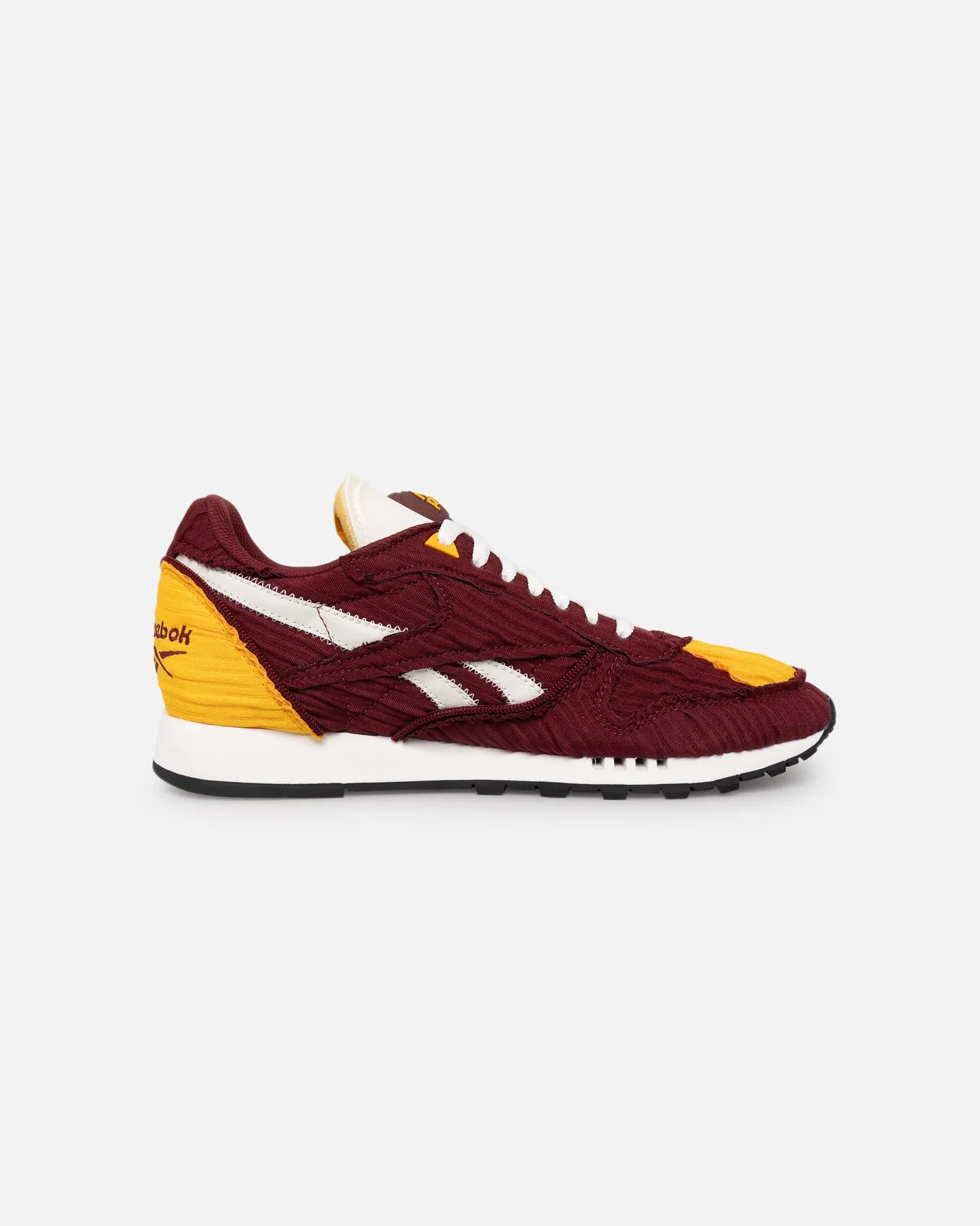 Safe Land Swift Path Reebok X MARKET Classic Leather Pump Burgundy/Gold