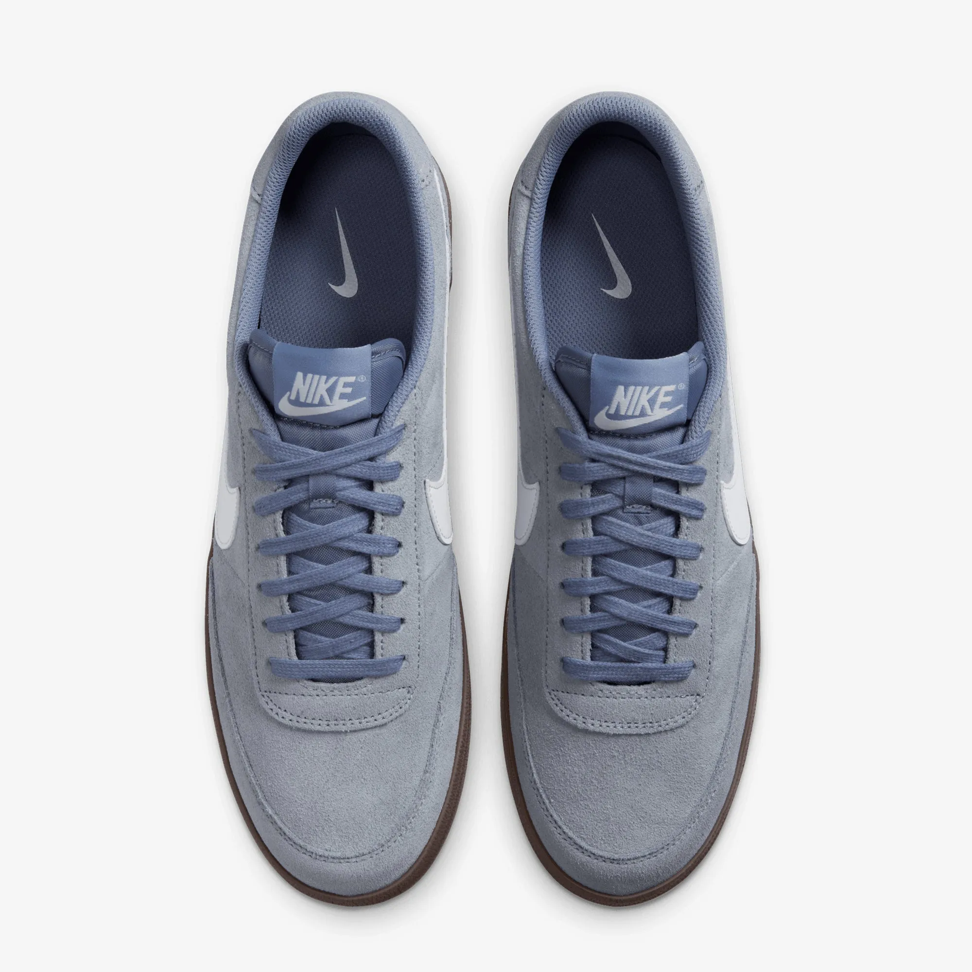 Lockdown Lacing System Nike | KILLSHOT 2 { ASHEN SLATE/WHITE-GUM DARK BROWN