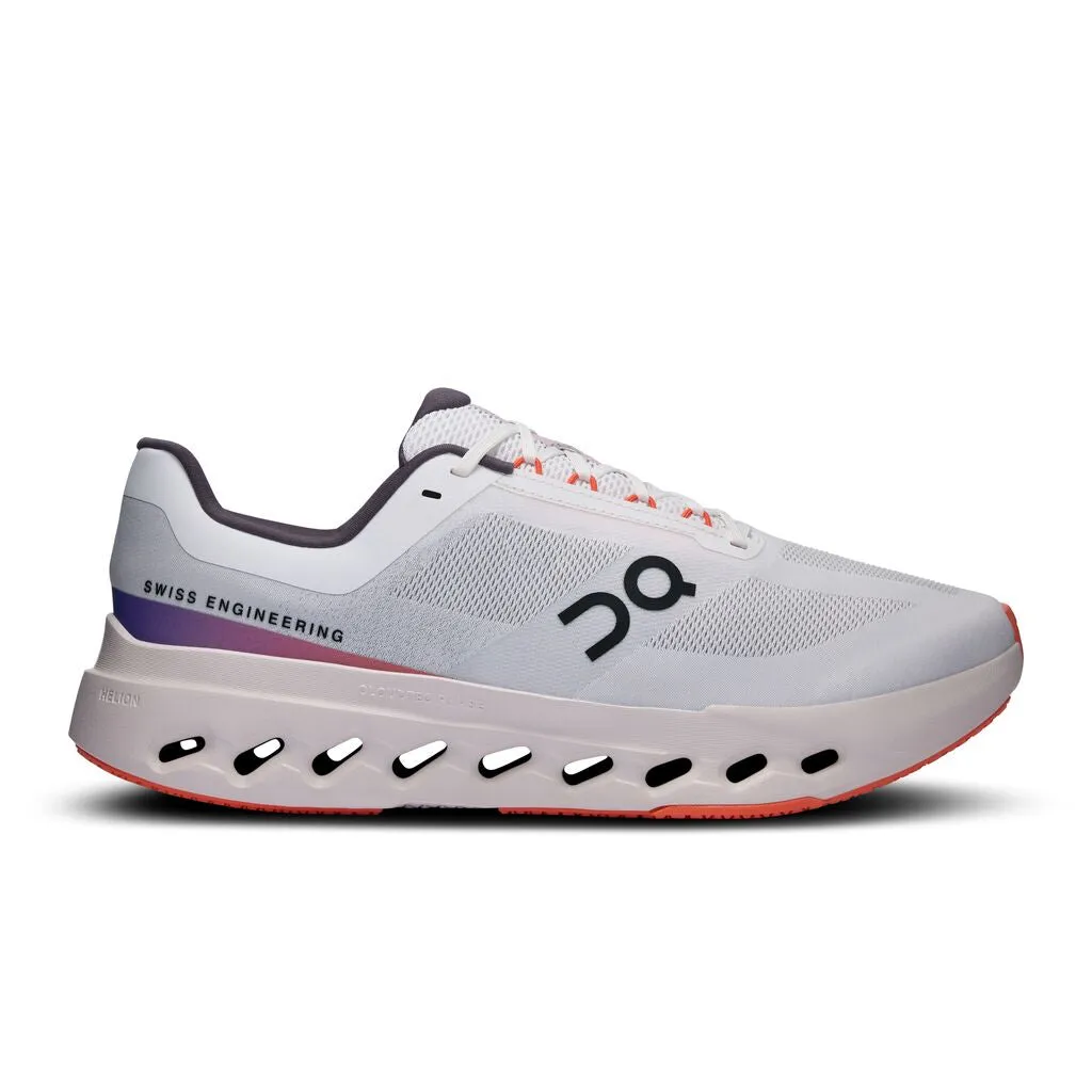 WOMEN'S CLOUDSURFER NEXT - B - WHITE/FLAME Moisture wicking