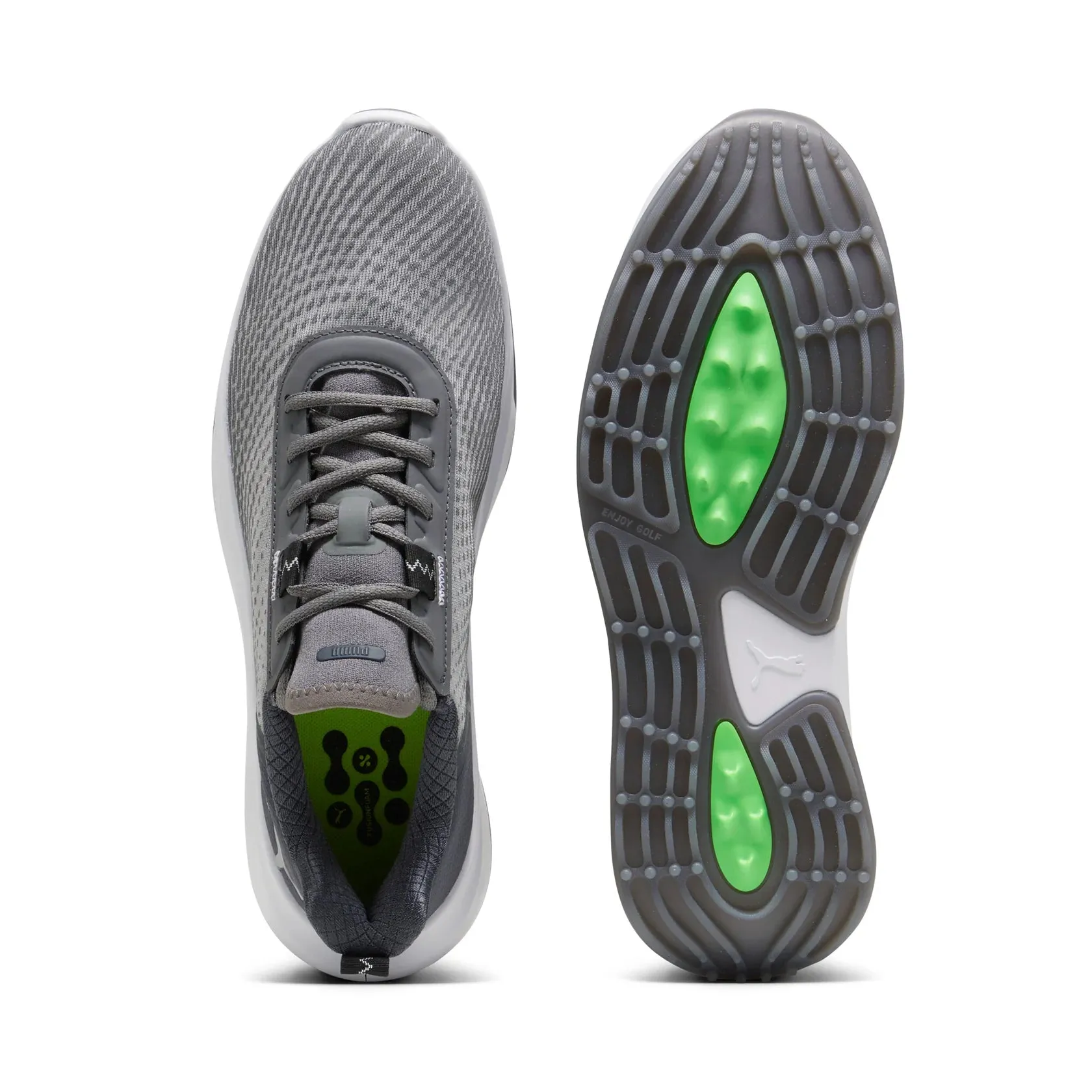 Soft Lining Foot Flex PUMA FUSION CRUSH SPORT Spikeless Golf Shoes