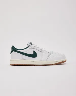 Perimeter Cushioning Breathable mesh panel Jordan Air Jordan 1 Retro Low OG 'Oxidized Green'