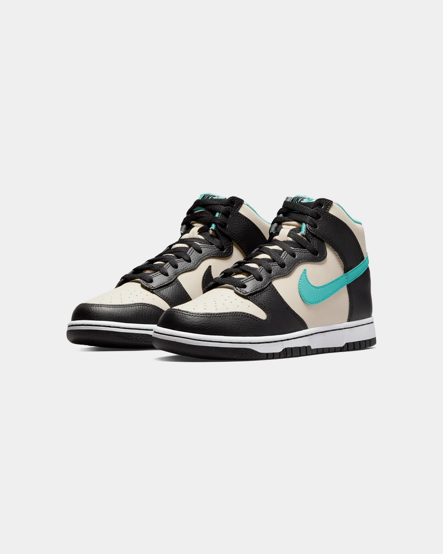 Nike Dunk Hi Retro Emblem Pearl White Bright Gold Swift Path