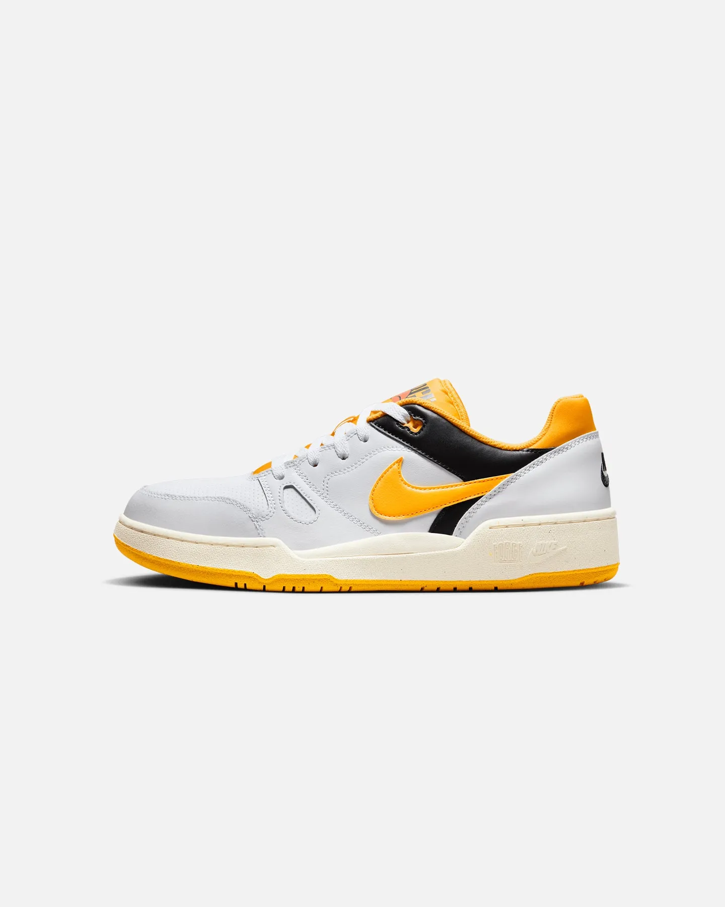 Nike Full Force Low White/Gold Comfortable Design