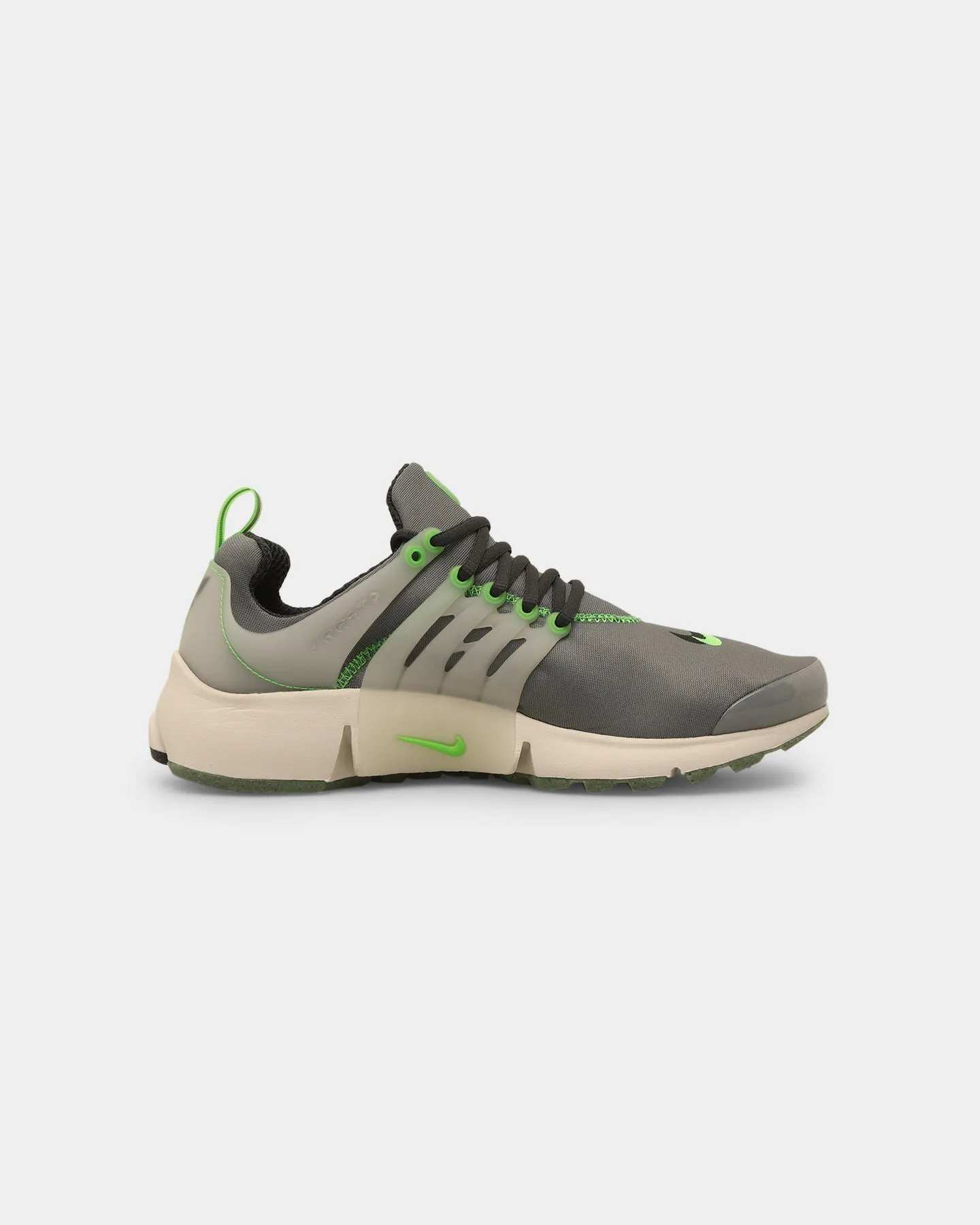 Grace Walk Wave Flow Nike Air Presto Premium Smoke Grey/Scream Green