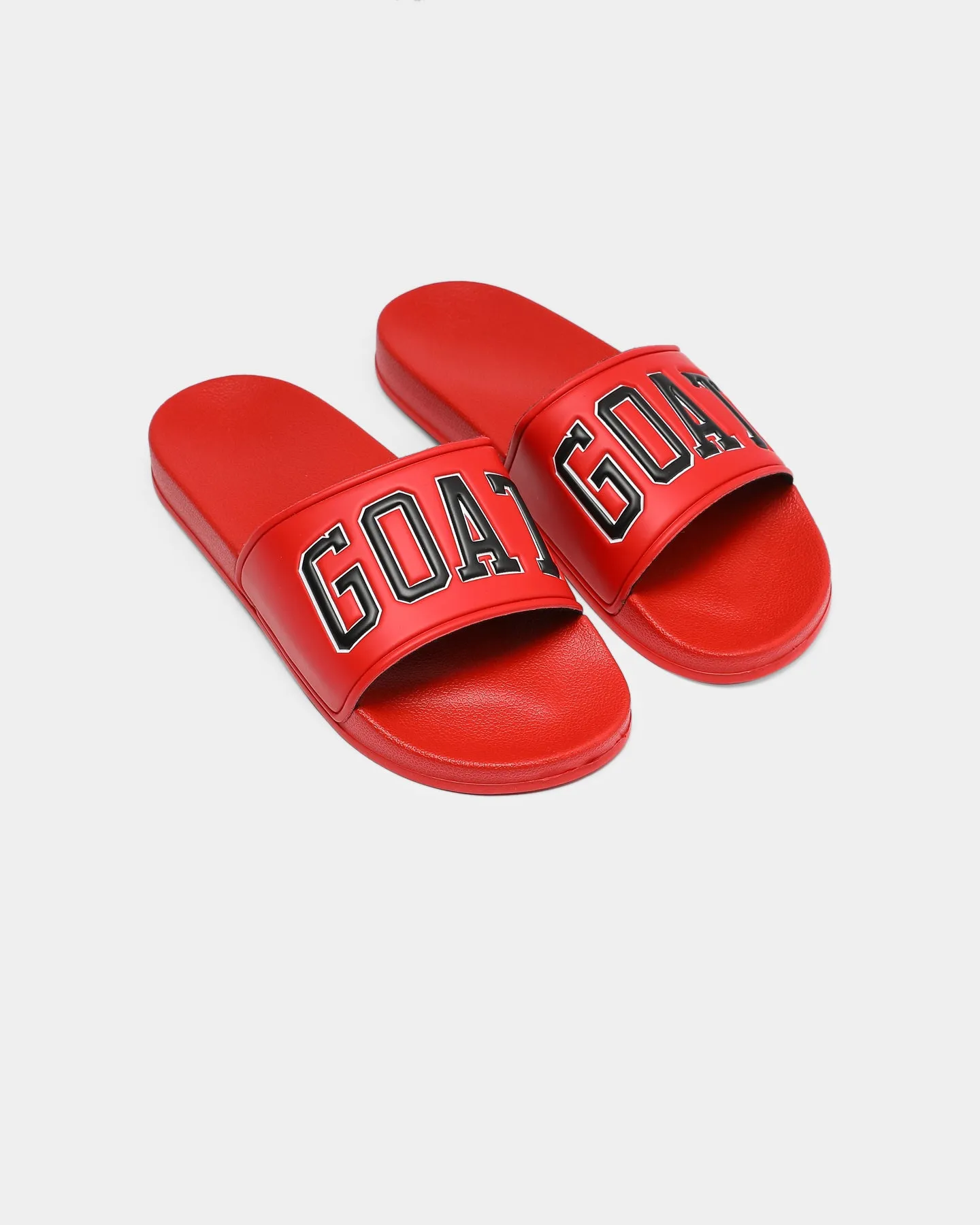 Goat Crew Arch Logo Slide Red/Black Wardrobe Base