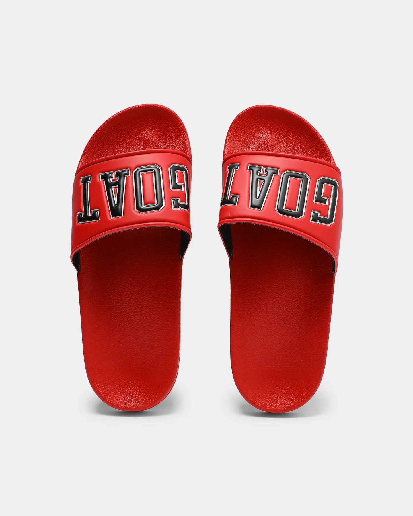 Goat Crew Arch Logo Slide Red/Black Smart Fit