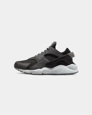 Nike Air Huarache Crater Performance Shoes Dark Smoke Grey Anti Odor Urban Stroll Sky Blue