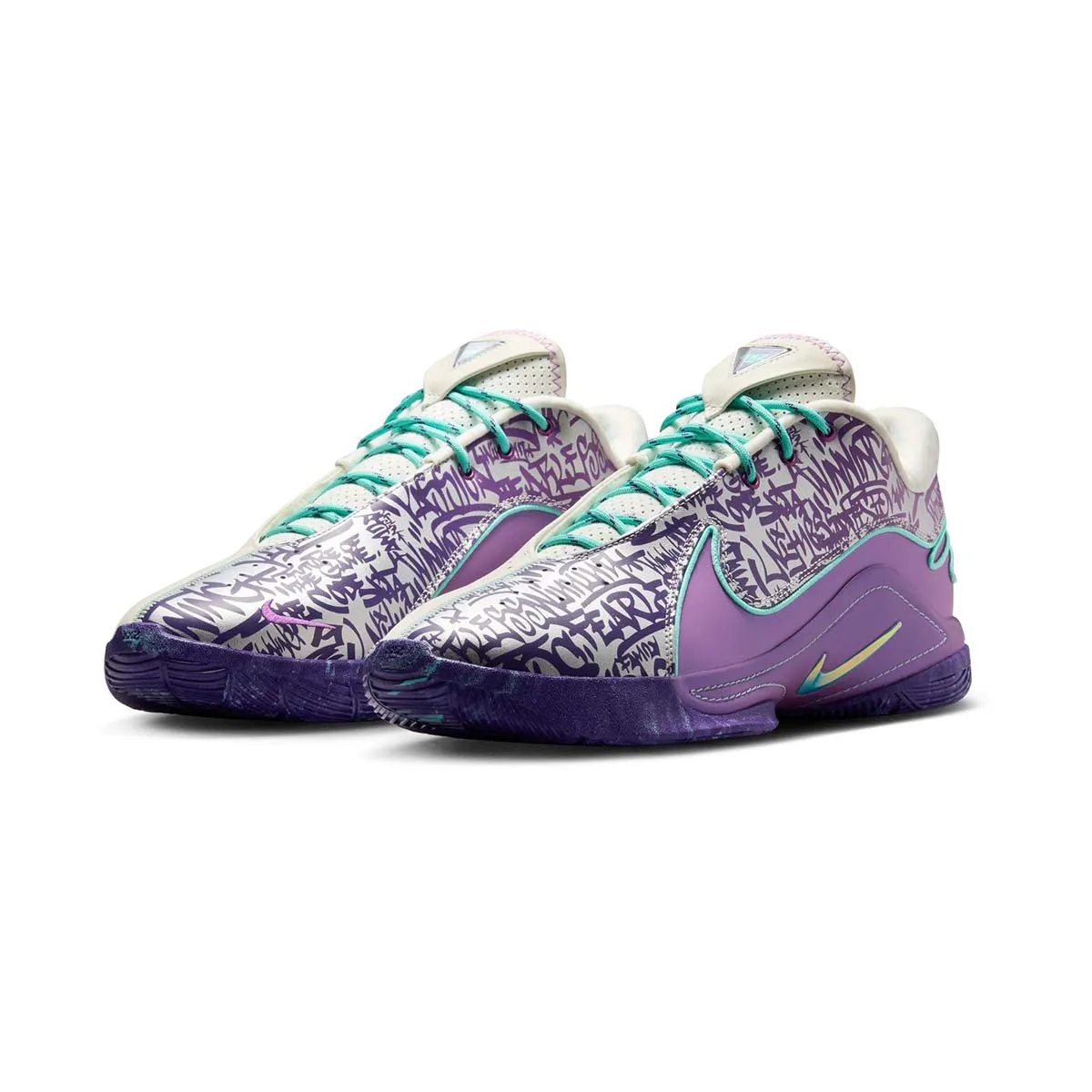 LeBron XXII 'Frozen Grapes' Basketball Shoes WaterResistantCoating Lightweight Performance Build