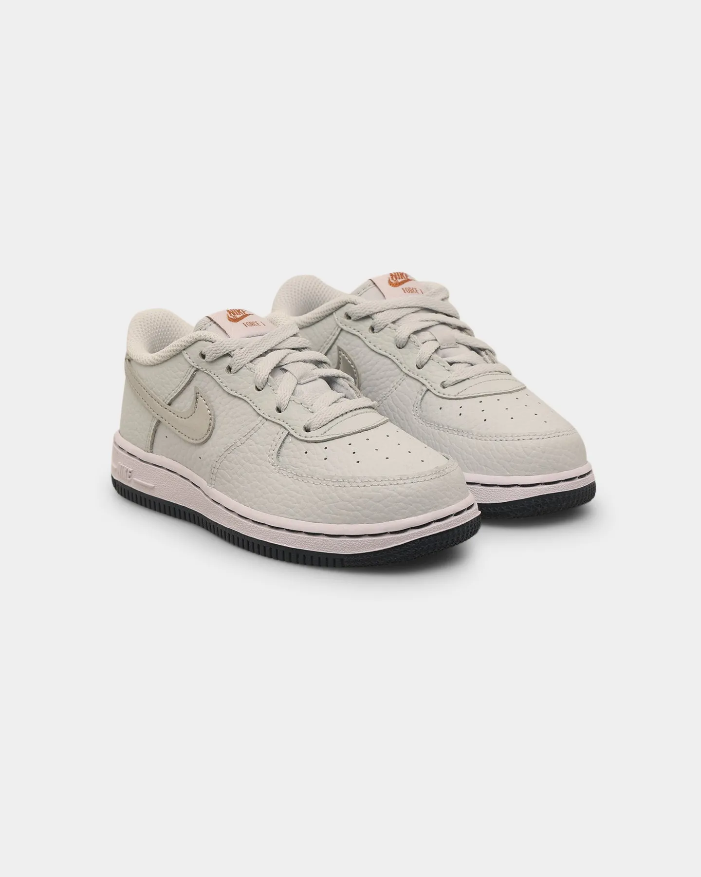 Nike Infants' Nike Force 1 Pure Platinum/Metallic Festival Vibe