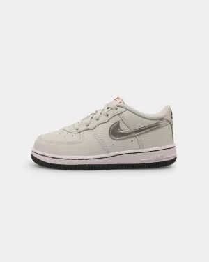 Nike Infants' Nike Force 1 Pure Platinum/Metallic Ocean Walk Bounce Edge