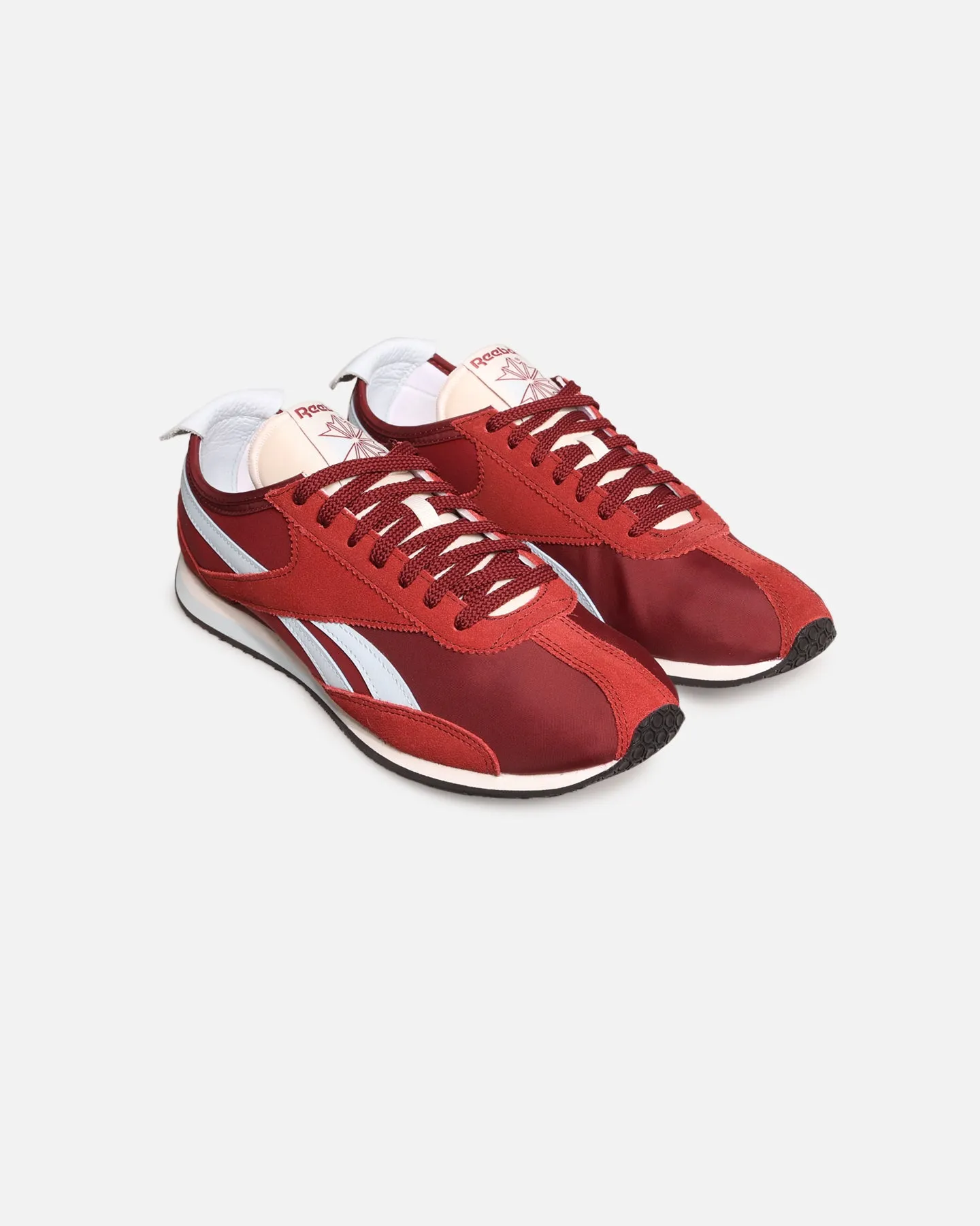 Reebok R400 Burgundy PUMidsole