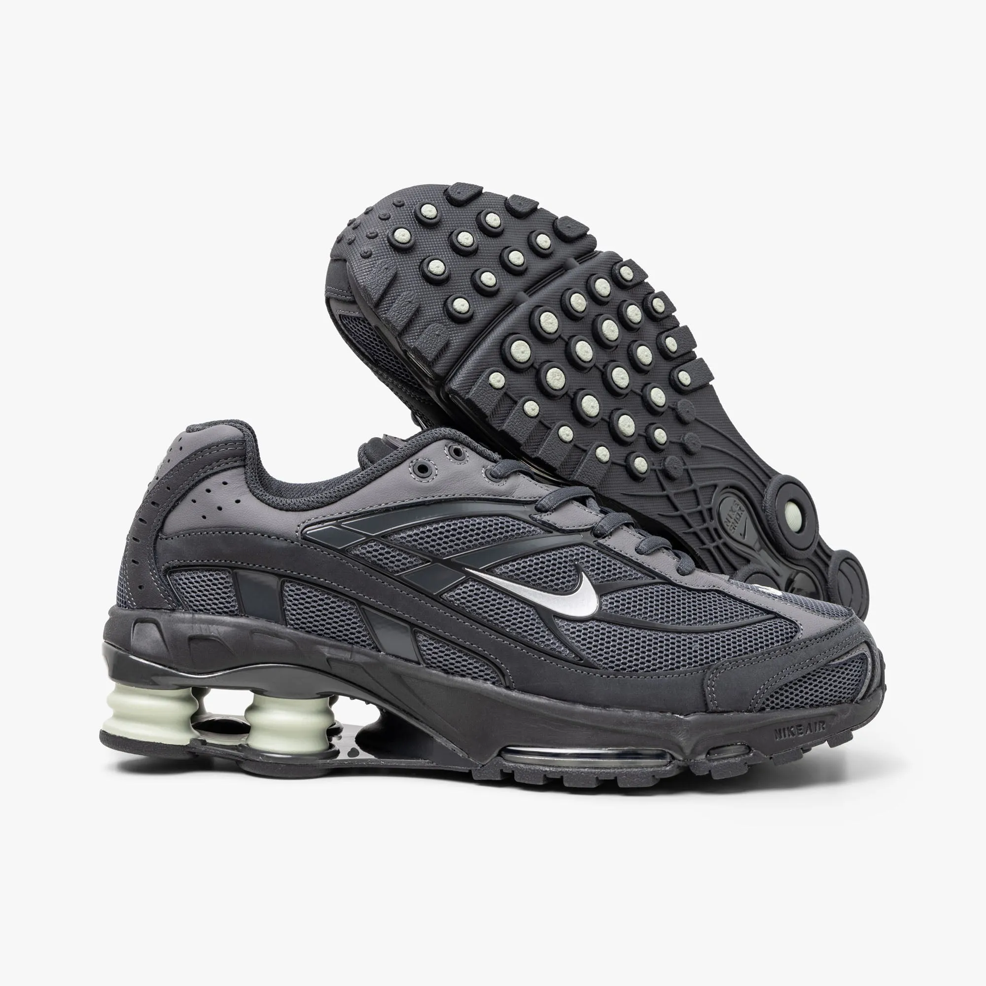 Supportive Design Ultra grip Nike Shox Ride 2 Anthracite / Jade Horizon - Iron Grey