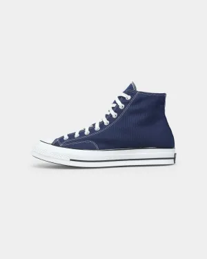 Comfort Converse Chuck 70 Recycled Canvas High Top Midnight Navy/Egret