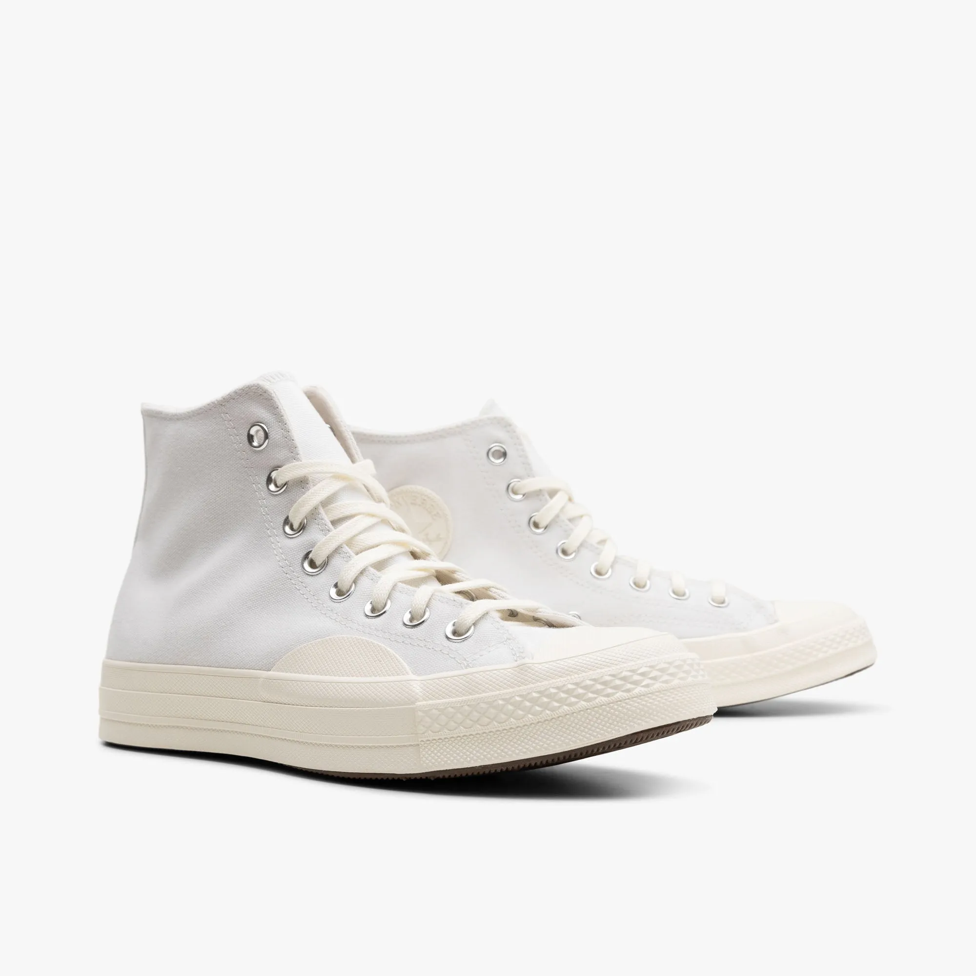 Perfect Ride Converse Chuck 70 Textured Hi / White / Vintage White - Egret