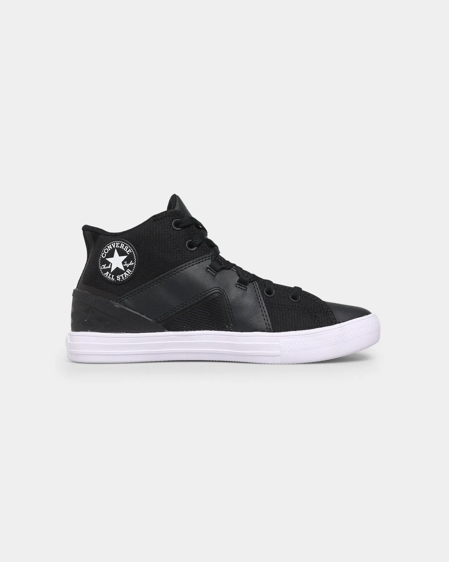 Converse Chuck Taylor All Star Flux Ultra Mid Black/Black/White Family Time