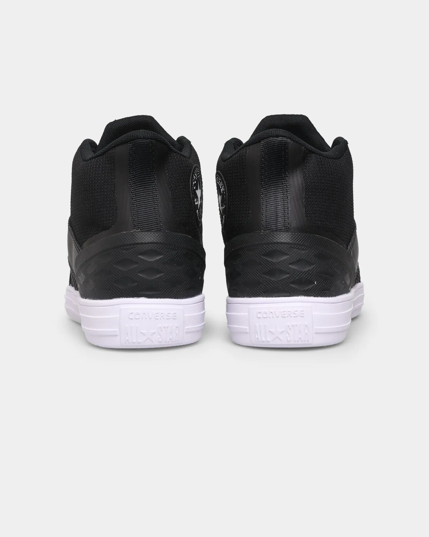 Quick Drying Work Commute Peak Mode Converse Chuck Taylor All Star Flux Ultra Mid Black/Black/White