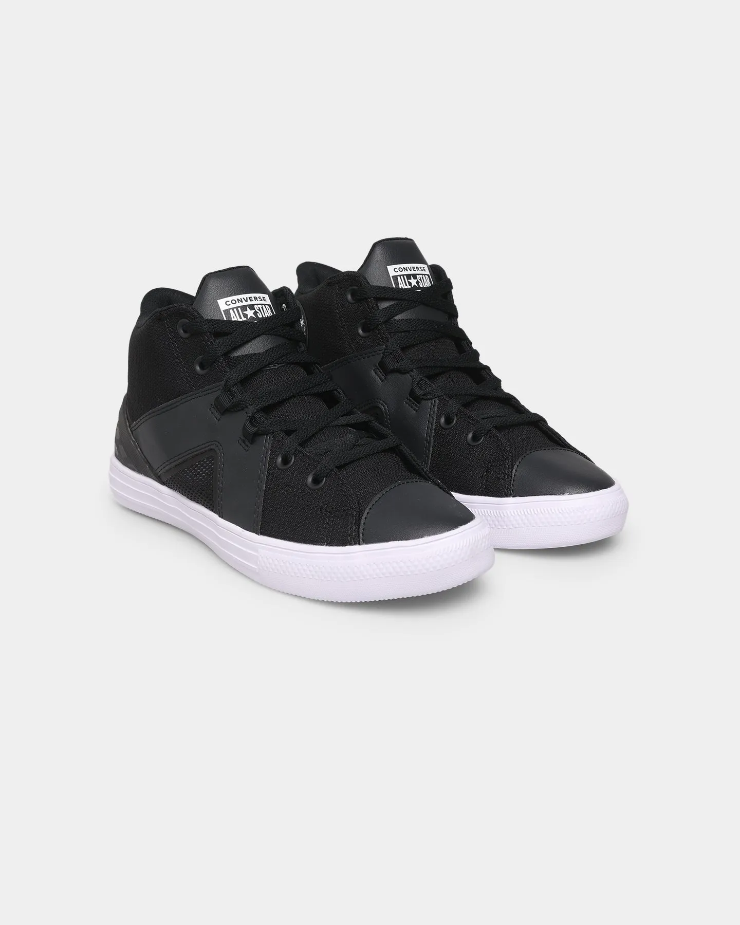 design Converse Chuck Taylor All Star Flux Ultra Mid Black/Black/White