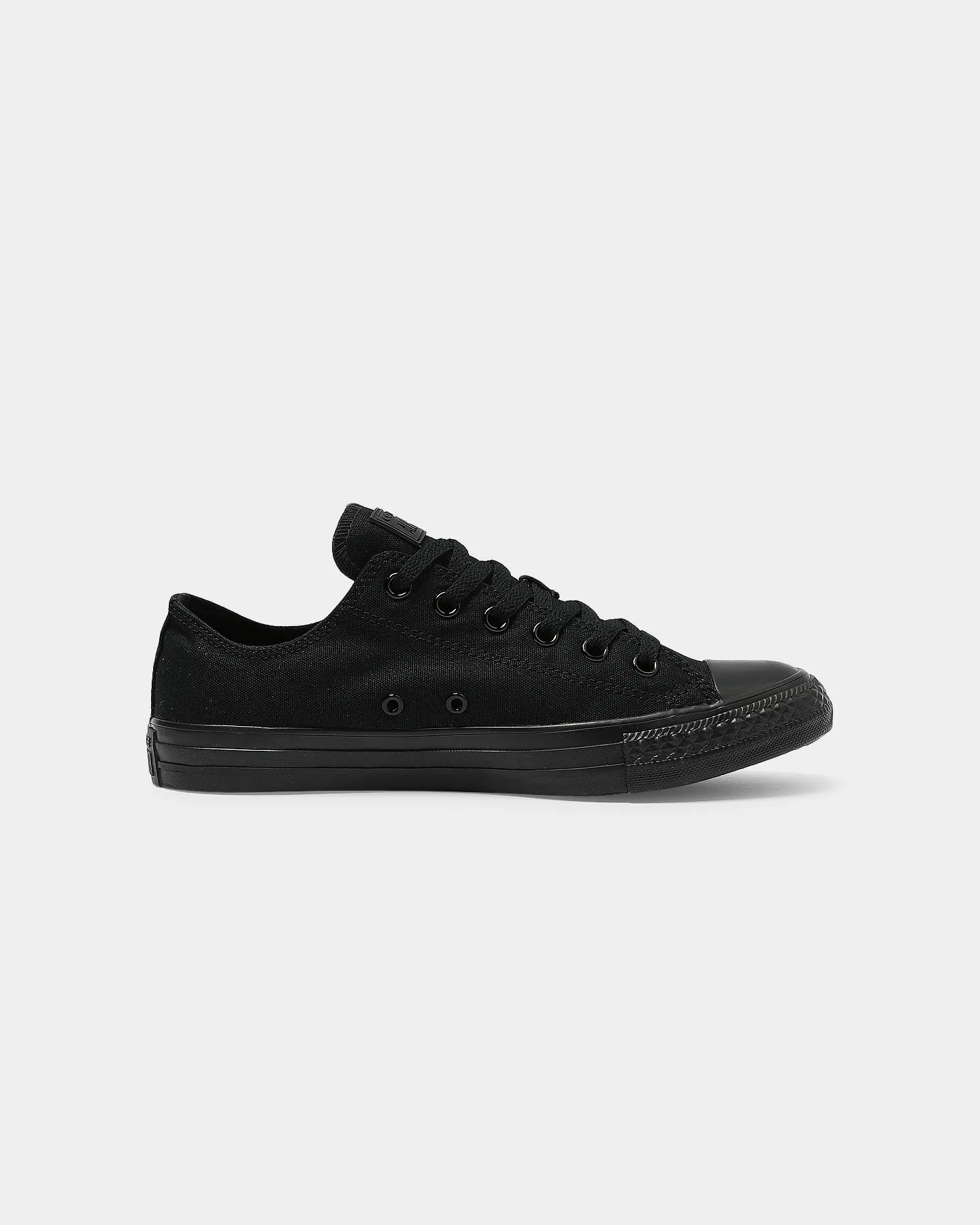 Converse Chuck Taylor All Star Ox Black/Black Chic Cool Memory Foam Casual Wear