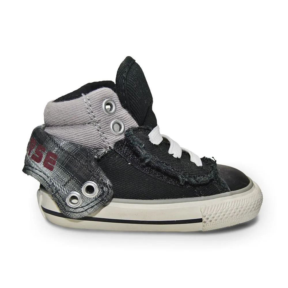 Seasonal Pick Converse Chuck Taylor PC2 Simple Slip Mid Infants Toddlers 728758C Black