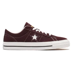 Comfort Fit System Converse CONS - One Star Pro Ox Suede (Bloodstone/White)