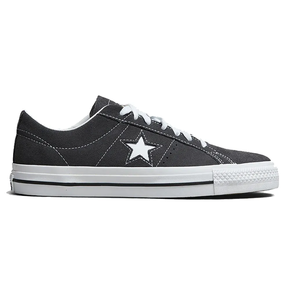 Converse CONS - One Star Pro Ox Suede (Dark Matter/White) On The Go Board Support