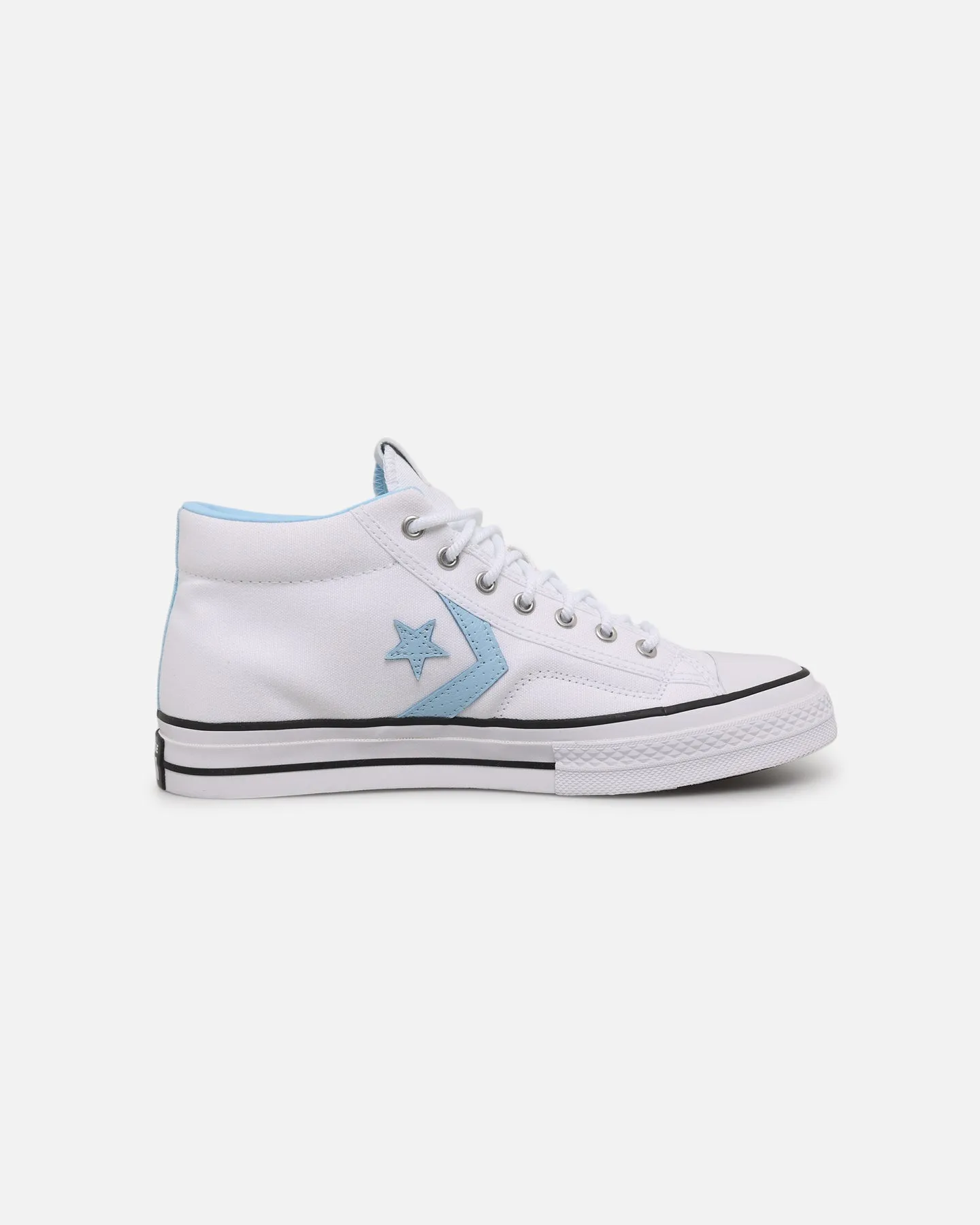 Converse Star Player 76 White Textured Pattern Soft Lining