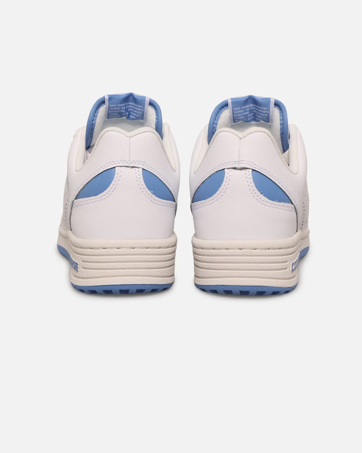 Converse Weapon Low White Lockdown Heel Padded Power