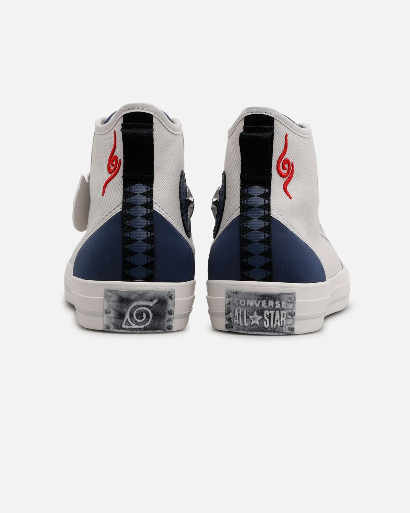 Converse x Naruto Chuck 70 All Star "Kakashi" Grey Foam Lining Standing Workers Bright tone