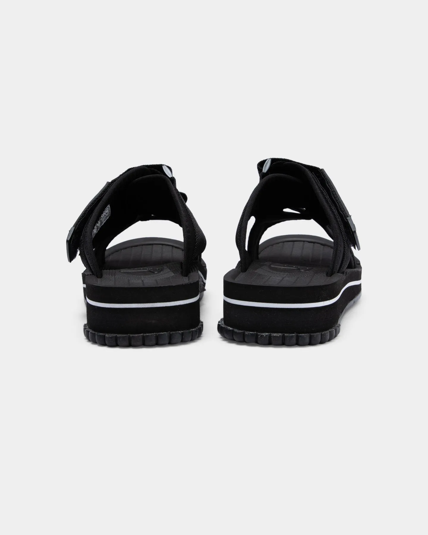 PYRA Men's PYRA? x Shaka Chill Out Sandal Black Breathable Indoor Fitness