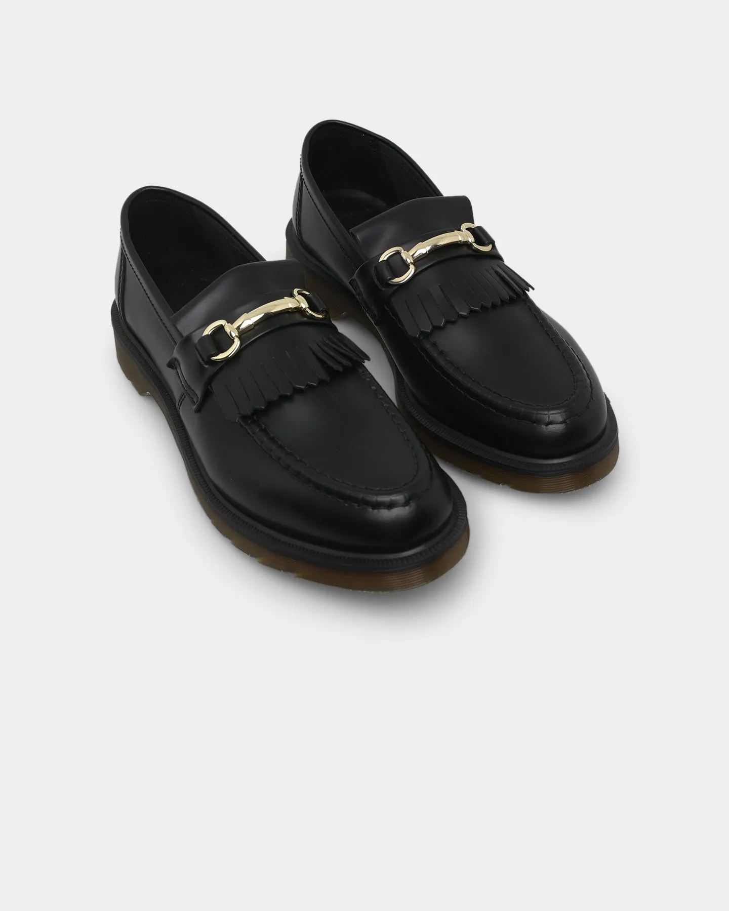 Mesh Cool Lift Up Dr. Martens Adrian Snaffle Loafer Black