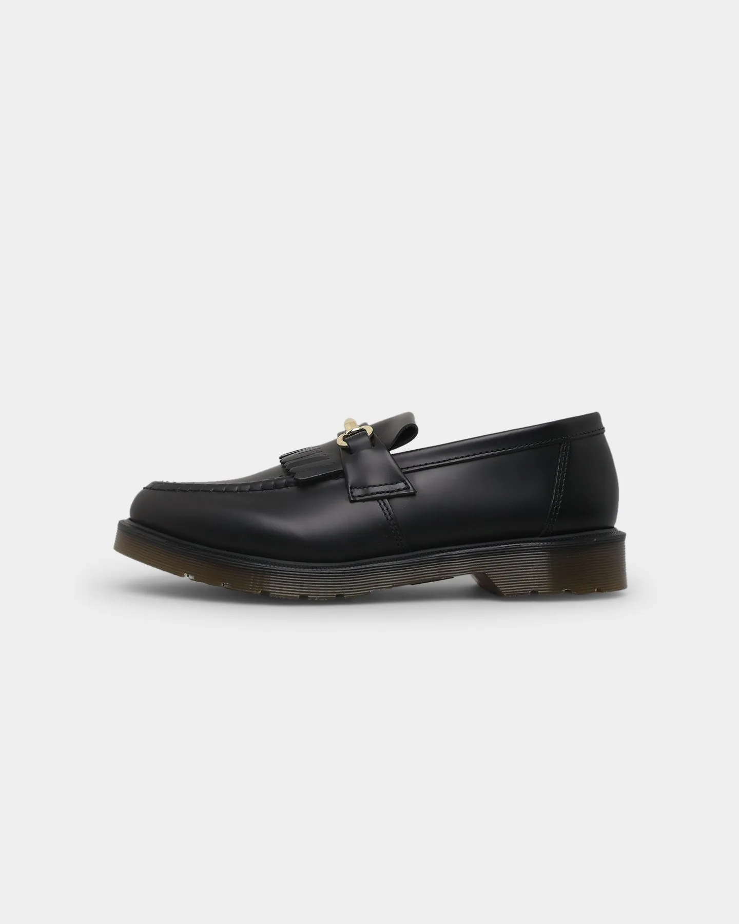 Non Slip Standing Workers Dr. Martens Adrian Snaffle Loafer Black