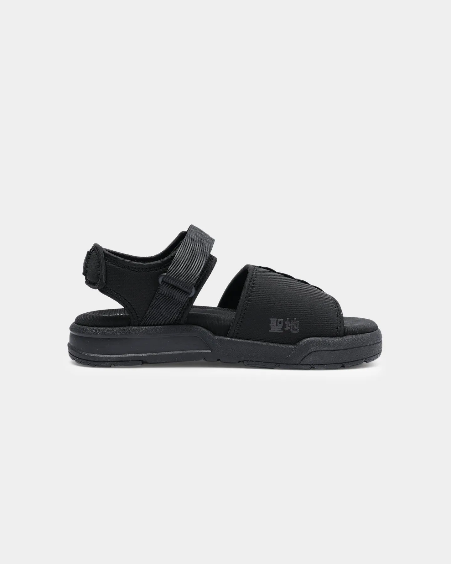 Fashionable Dad Style Seichi Sandoru Sandal Black