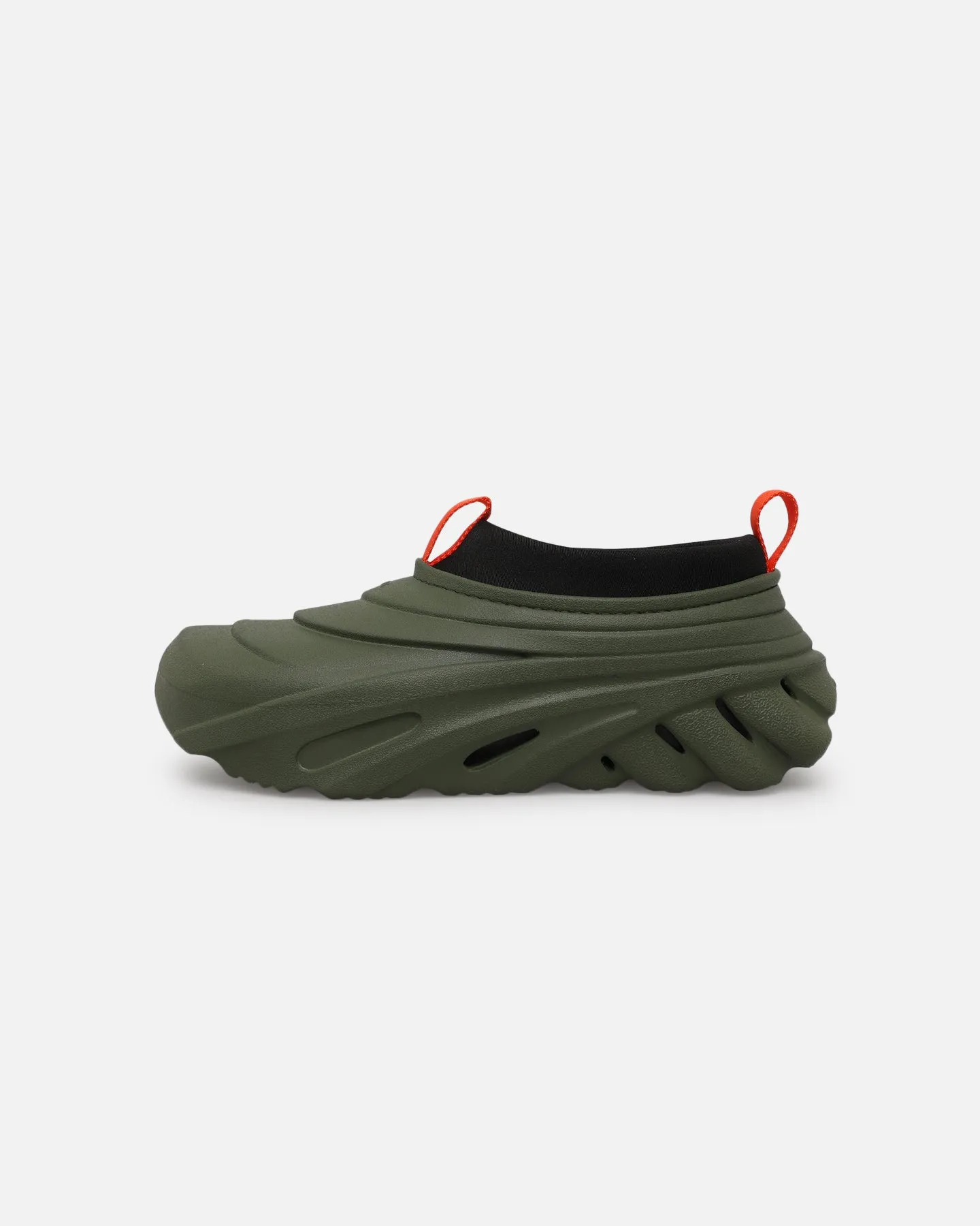 Pose Ready Crocs Echo Storm Army Green