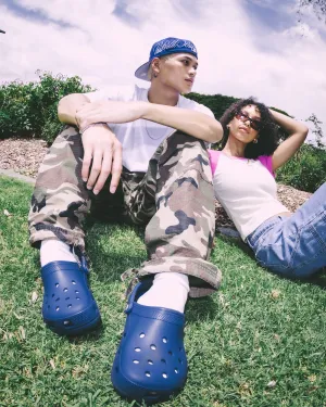 Crocs Classic Clog Bolt Blue Snow Warm